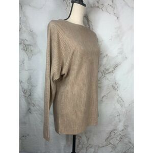 COTTON ON SWEATER Shirt Tan KNIT LONG SLEEVE SIZE XS